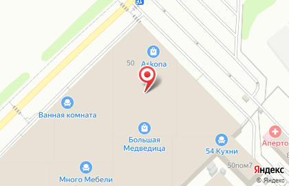 Салон эксклюзивной мебели Камеа на Светлановской улице на карте