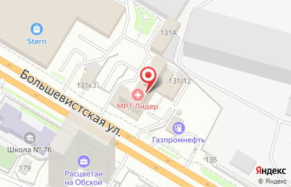 ООО АЛТ АВТО на Большевистской улице на карте