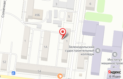 Банкомат, Волго-Вятский банк Сбербанка России, ОАО, Зеленодольский район на улице Гастелло на карте