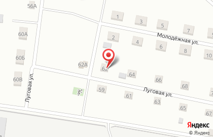 Егорка на Луговой улице на карте