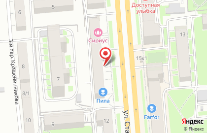 Магазин Вина Кубани на улице Станиславского, 10 на карте