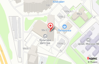 Студия тайского и балийского массажа Юлии Эсален на метро Мичуринский проспект на карте