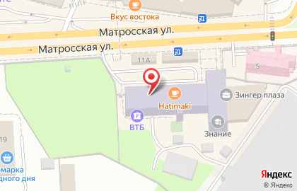Московская областная таможня на Комсомольской на карте