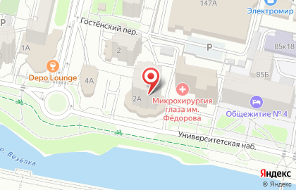 Гостиница Успех на Гостенской улице на карте