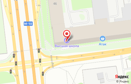 Высшая школа на карте