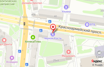 Банкомат СберБанк на Красноармейском проспекте, 27 на карте