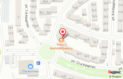 Tony`s bistrot & bakery на карте