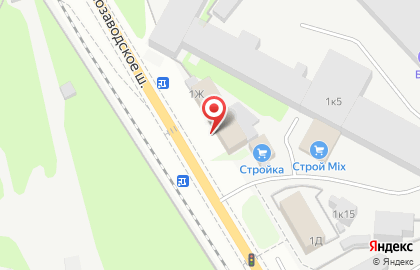 Производственная компания Фасад-НН на Стеклозаводском шоссе на карте