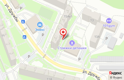 Север жск на карте