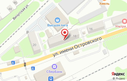 Служба экспресс-доставки Cdek в Кинешме на карте