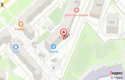 Оптово-розничный магазин воздушных шаров и товаров для праздника Мир шаров в Советском районе на карте