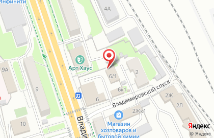 Шиномонтажная мастерская на Площади Гарина-Михайловского на карте