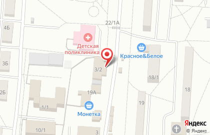 Гипермаркет Пятёрочка в Ленинском районе на карте