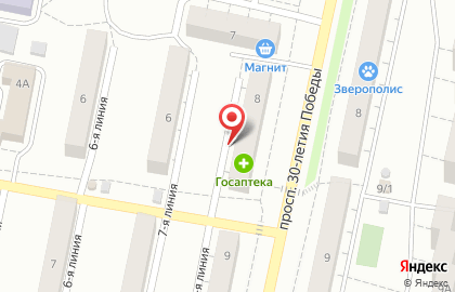 Юридическая компания Ваше Право в Челябинске на карте