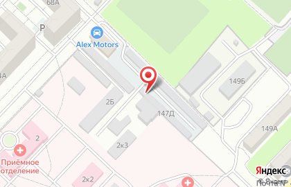 Автостоянка в Волгограде на карте