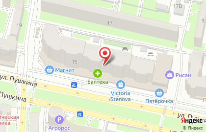 Производственная компания Домзавод на улице Пушкина на карте