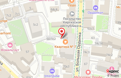 Мобильная шиномонтажная мастерская Автотун на улице Большая Ордынка на карте