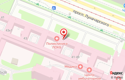 Ленинградский областной медицинский техникум на карте