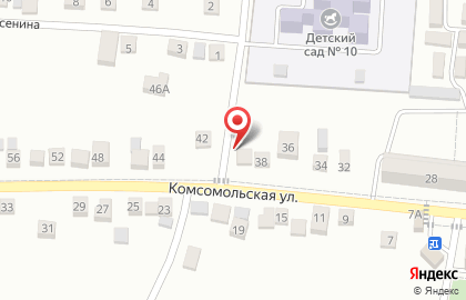 Продуктовый магазин Инкост на Комсомольской на карте