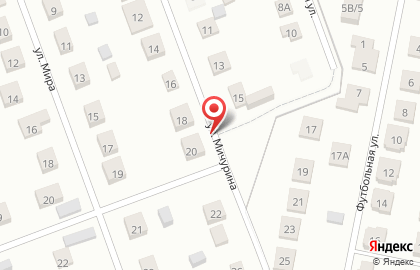 В Приморском на карте