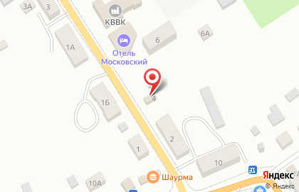 Супермаркет Кант маркет на Московской улице на карте