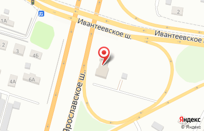 Ресторан Витязь на Ярославском шоссе на карте