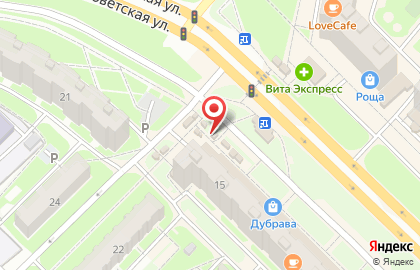 Магазин РыбаПлюс на Советской улице на карте