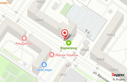 Пекарня №1 на Широтной улице на карте