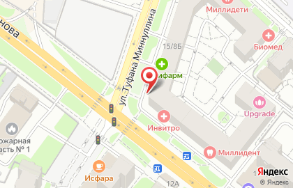 Зоомагазин Petshop.ru на улице Туфана Миннуллина на карте