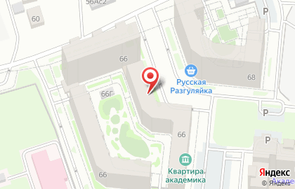 Магазин продуктов в Красноярске на карте