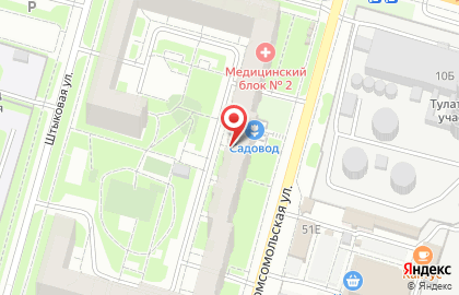 Городской ломбард на улице Максима Горького на карте