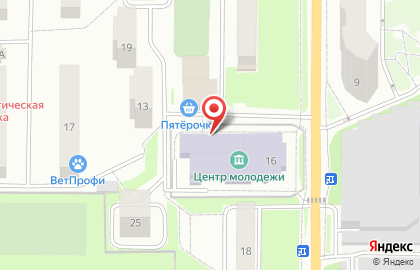 Центр Молодежи на карте