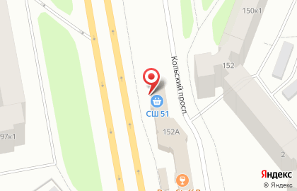 Магазин суши, роллов и вок Sushi Shop 51 на карте