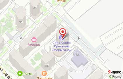 Красноярская детская юношеская федерация каратэ Киокусинкай в Красноярске на карте