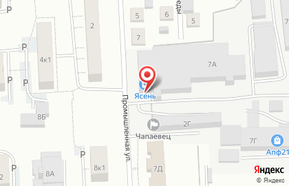 Паркетная фабрика Ясень на карте