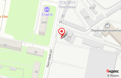 Сталепромышленная компания в Перми на карте