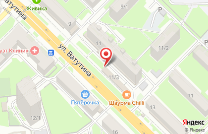 ООО Круг на улице Ватутина на карте