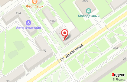 Магазин товаров для дома Полезные мелочи в Автозаводском районе на карте