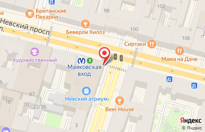Ателье в Санкт-Петербурге на карте