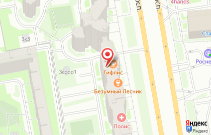 Конструктор на Коломяжском проспекте на карте