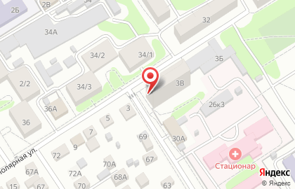 Книжный магазин в Барнауле на карте