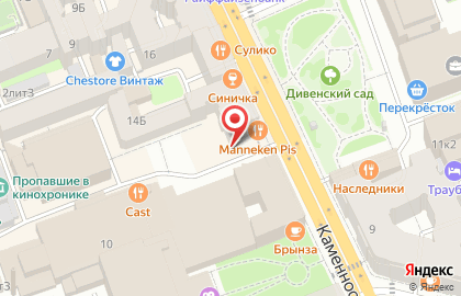 ОАО Банкомат, МТС-Банк на Каменноостровском проспекте на карте