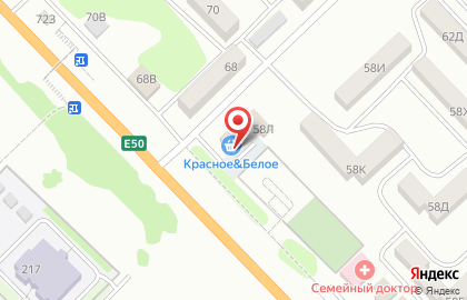 Магазин Красное & Белое в Ростове-на-Дону на карте