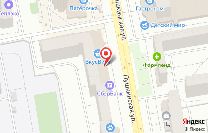 Магазин колбасной продукции Восточный на Пушкинской улице, 157 на карте
