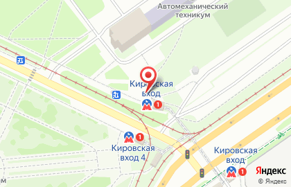Продуктовый магазин Байкал в Автозаводском районе на карте
