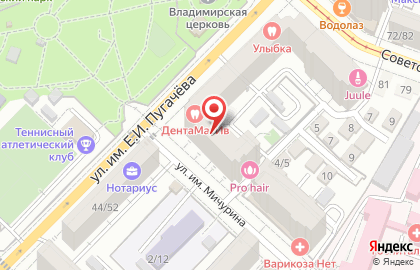 Стрекоза в Кировском районе на карте