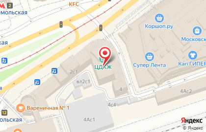ИнтерТур в Молжаниновском районе на карте