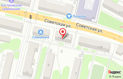 Сбербанк России на Советской улице на карте