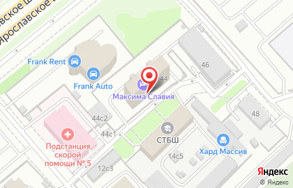 Оздоровительный комплекс в отеле Максима Славия на карте