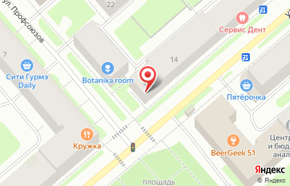 Мужская парикмахерская Стрижевский на улице Софьи Перовской на карте